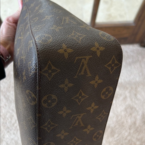 Louis Vuitton Dark Brown Monogram Looping Bag - Picture 5 of 16